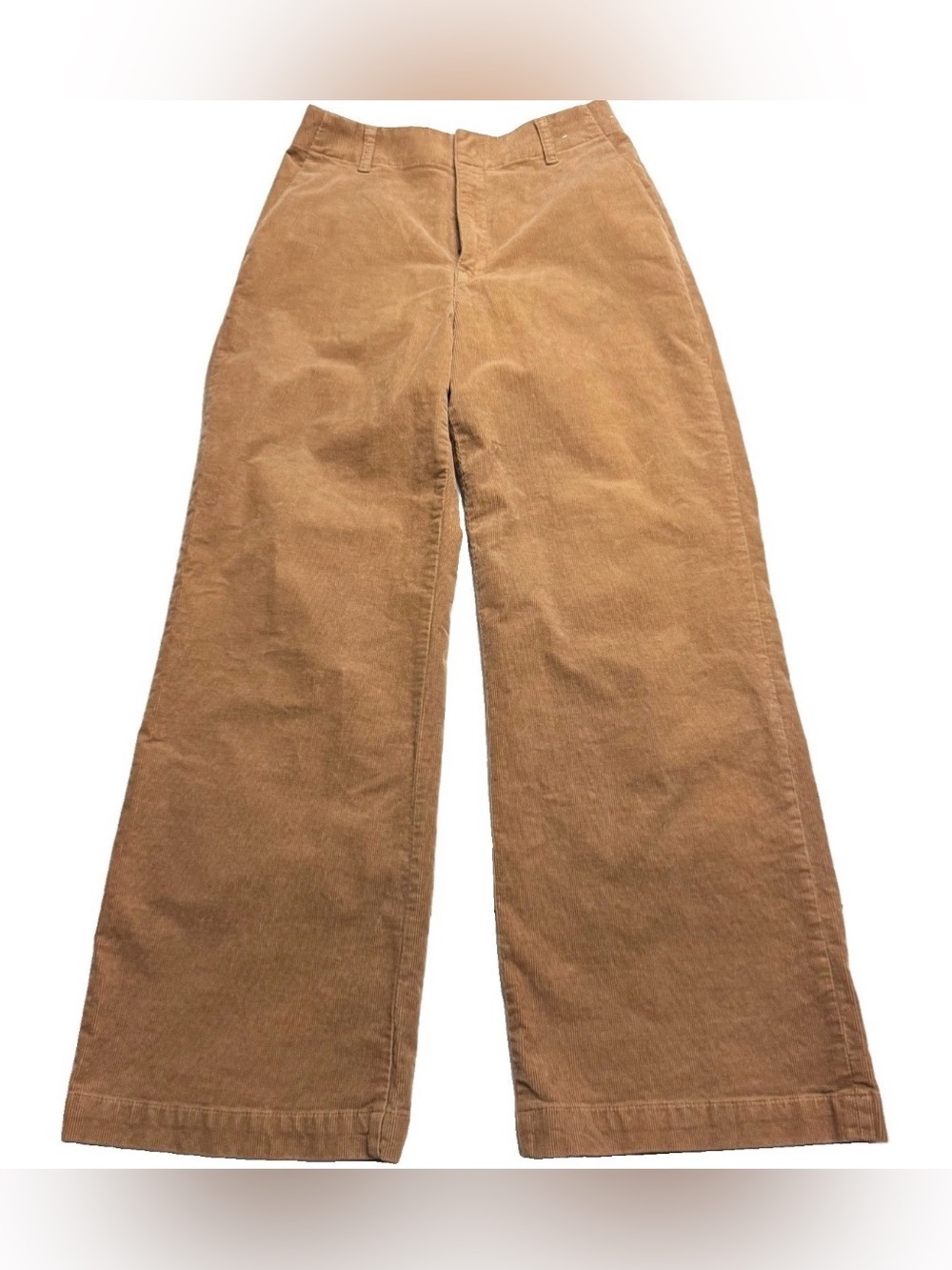 Uniqlo Women's Wide-Fit Straight Leg Corduroy Pants In Brown Size: Small